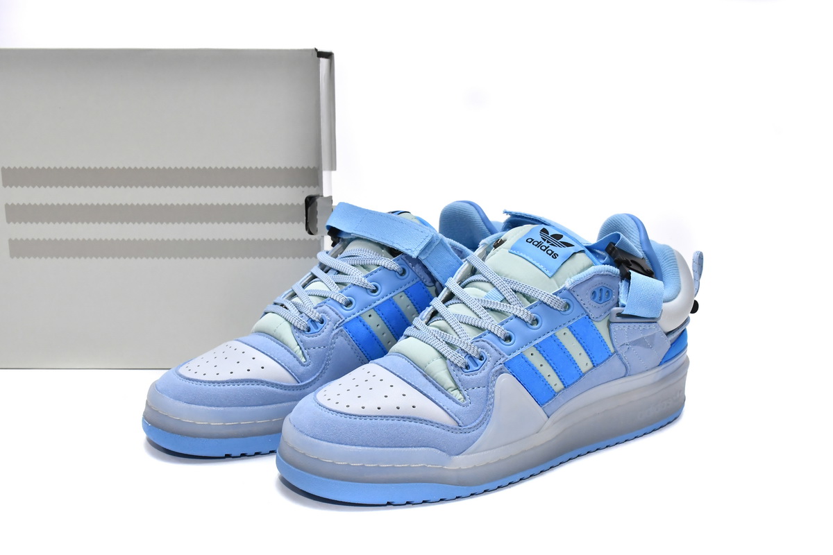 adidas Forum Buckle Low Bad Bunny Blue Tint GY9693 - Image 2