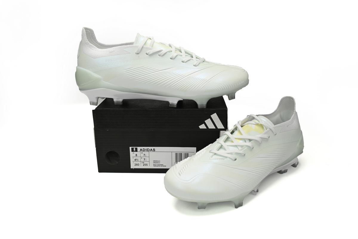 Adidas Predator Mutator 20.1 Low All White IG18029 - Image 2