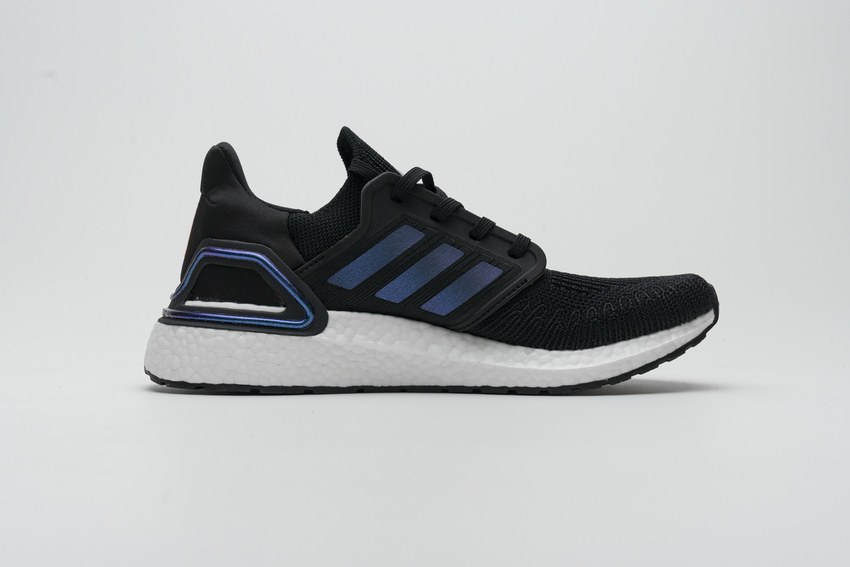 Adidas Ultra Boost 2020 ISS US National Lab Core Black Blue Violet EG0692 - Image 3