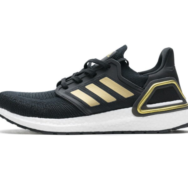 Adidas Ultra Boost 20 Black Gold White EE4393