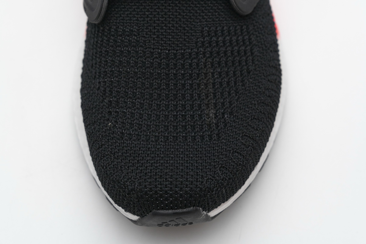 Adidas Ultra Boost 20 Core Black Signal Coral EG0756 - Image 9
