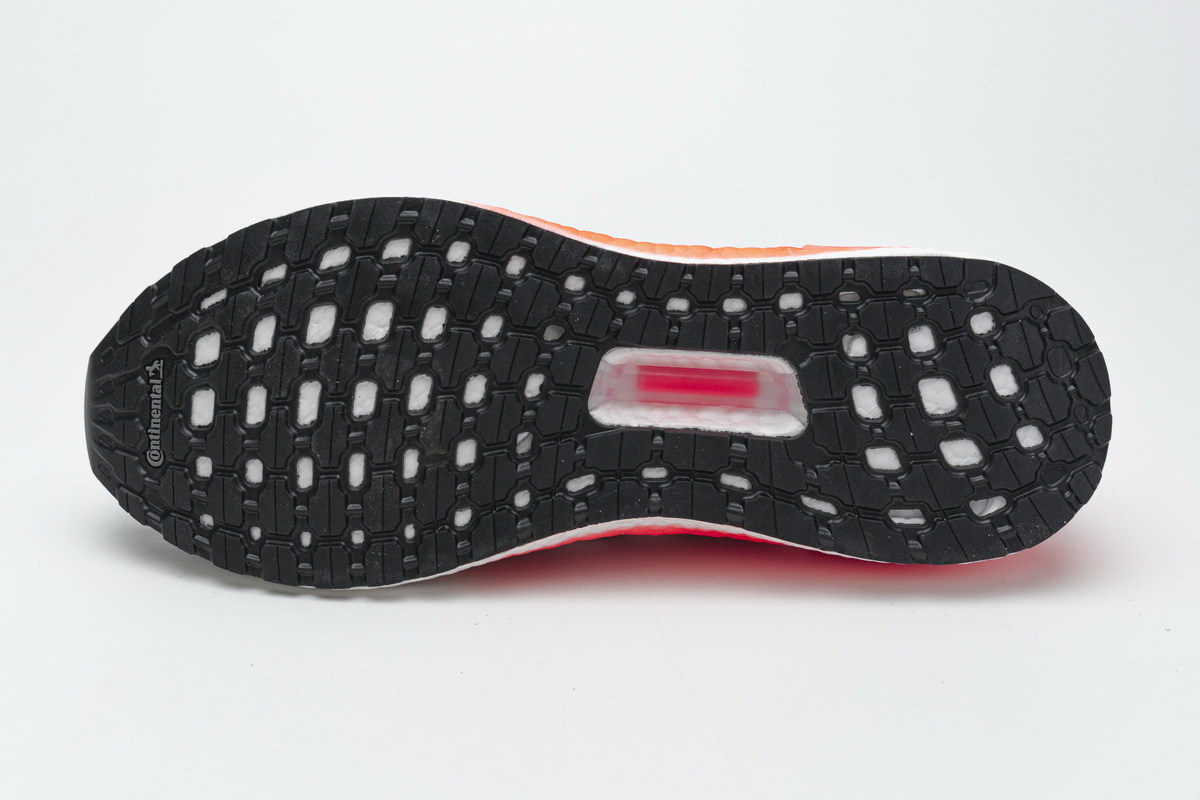 Adidas Ultra Boost 20 Core Black Signal Coral EG0756 - Image 6