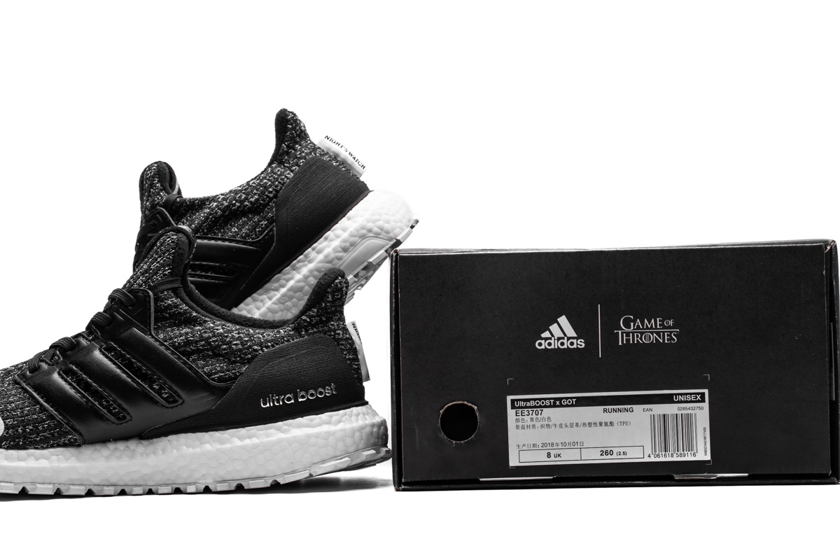 Adidas Ultra Boost 4.0 Game of Thrones Nights Watch EE3707 - Image 2