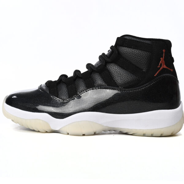 Jordan 11 25th Anniversary Black Silver Eyelets Reps