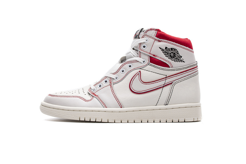 Air Jordan 1 Retro High Phantom Gym Red 555088-160 - Image 1