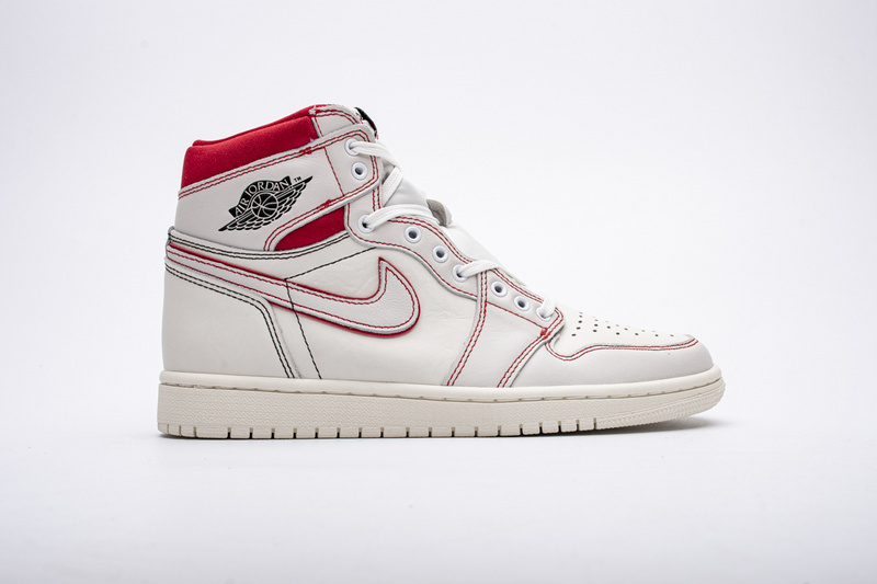 Air Jordan 1 Retro High Phantom Gym Red 555088-160 - Image 3