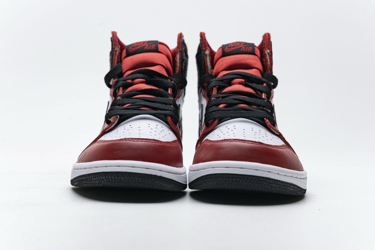 Air Jordan 1 Retro High Satin Snake Chicago (W) CD0461-601 - Image 2
