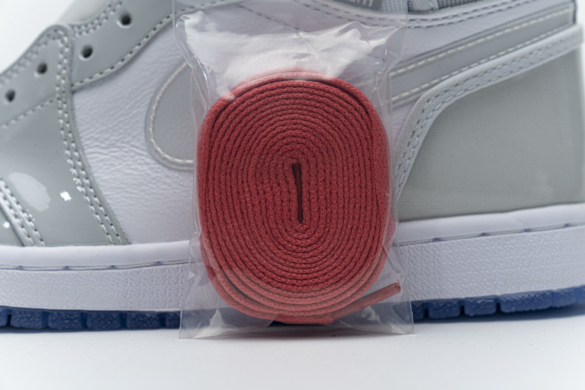 Air Jordan 1 Retro High Zoom White Racer Blue CK6637-104 - Image 13