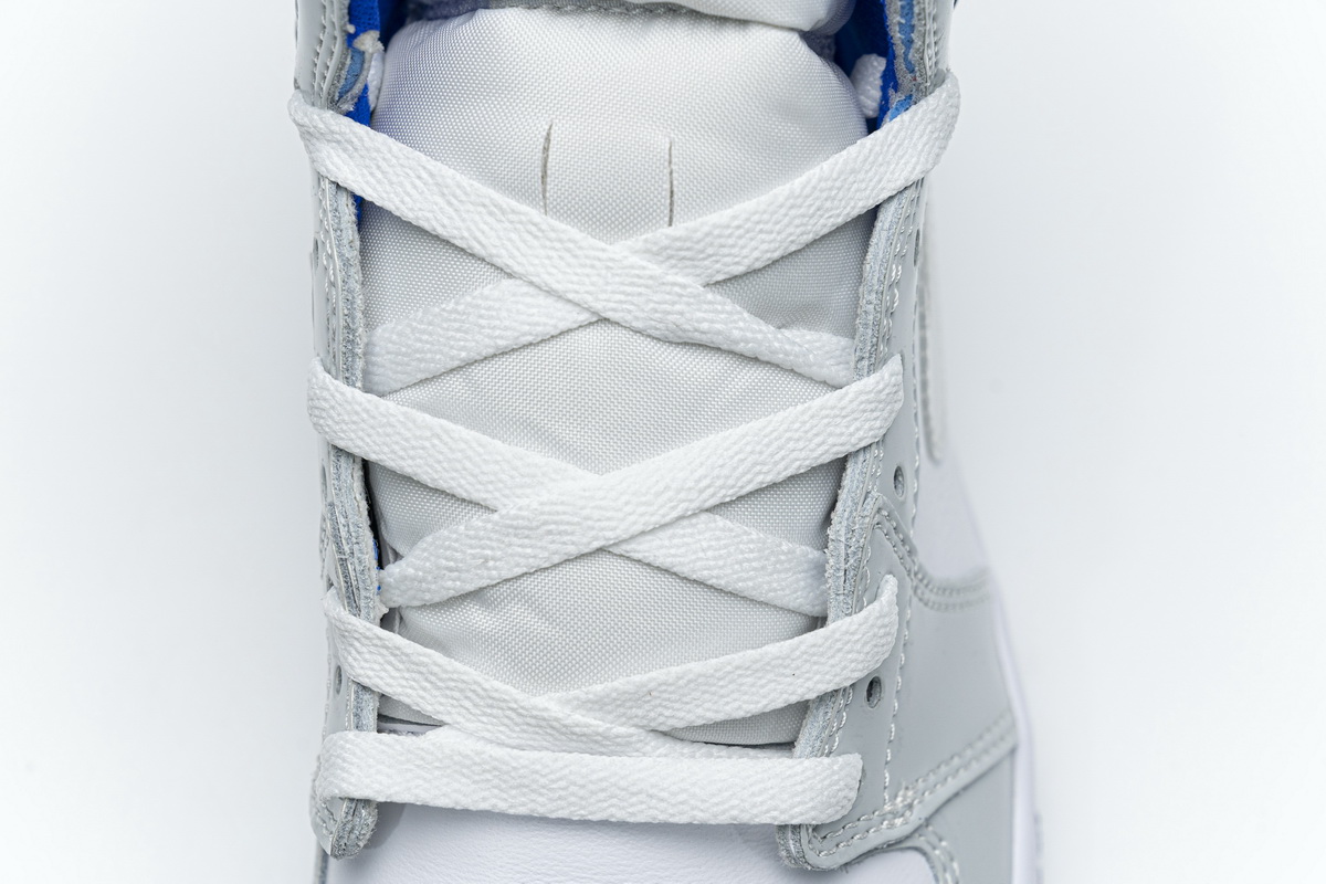 Air Jordan 1 Retro High Zoom White Racer Blue CK6637-104 - Image 10