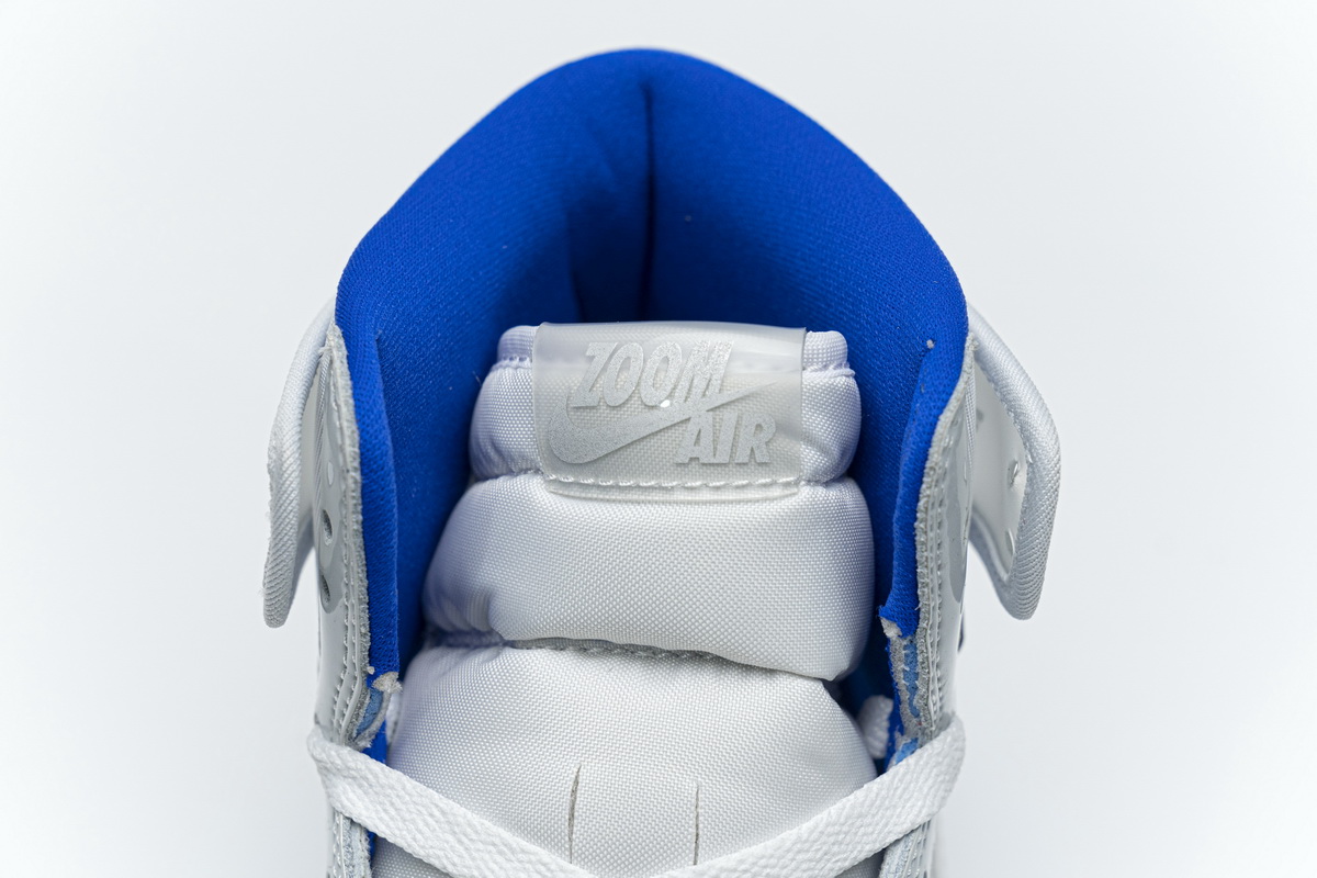 Air Jordan 1 Retro High Zoom White Racer Blue CK6637-104 - Image 9