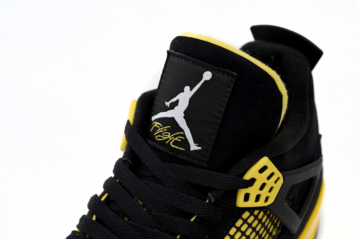 Air Jordan 4  Thunder  DH6927-017 2023（TOP  version） - Image 9