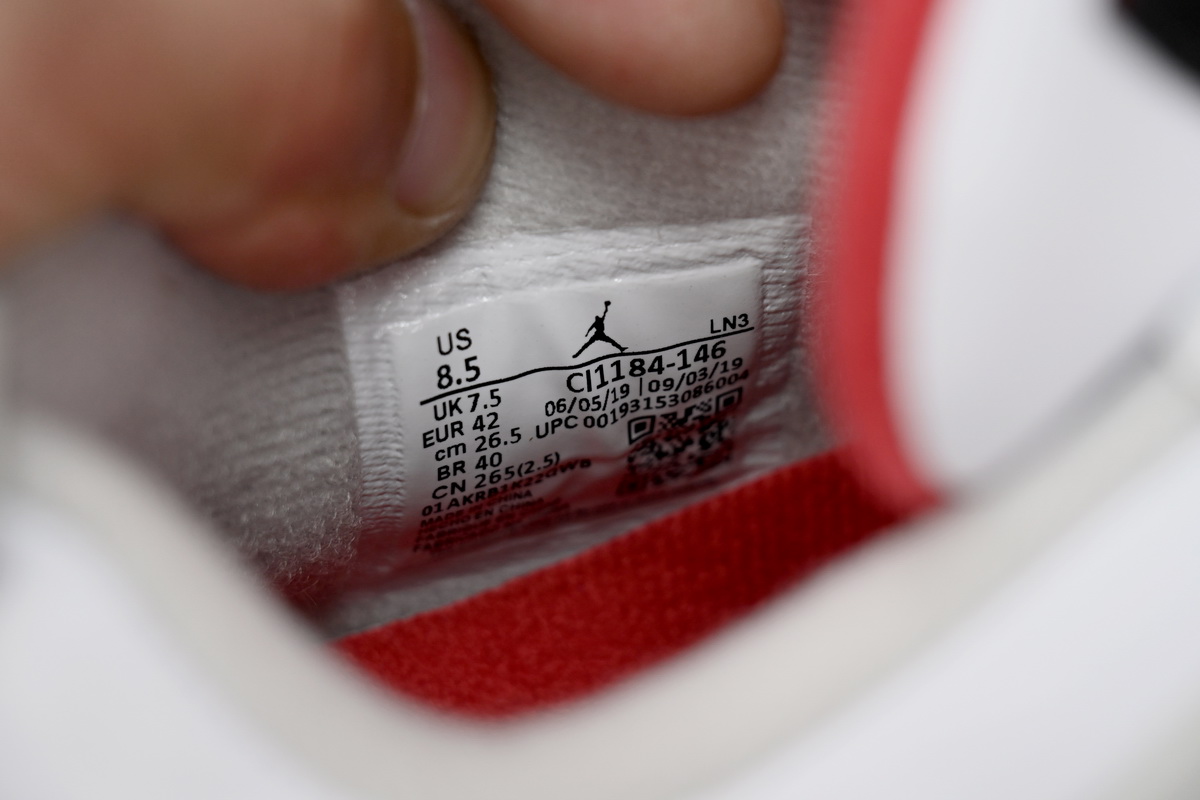 Air Jordan 4 Retro“What The” CI1184-146 (Top Quality) - Image 8