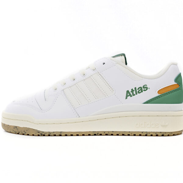 Atmos x adidas Forum Low White Gree HQ6996