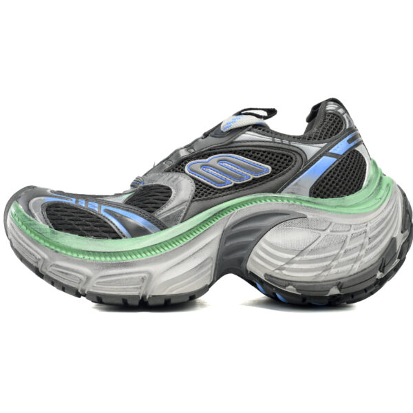 Balenciaga 10 XL Black Blue Green 784342 W2MV2 1143