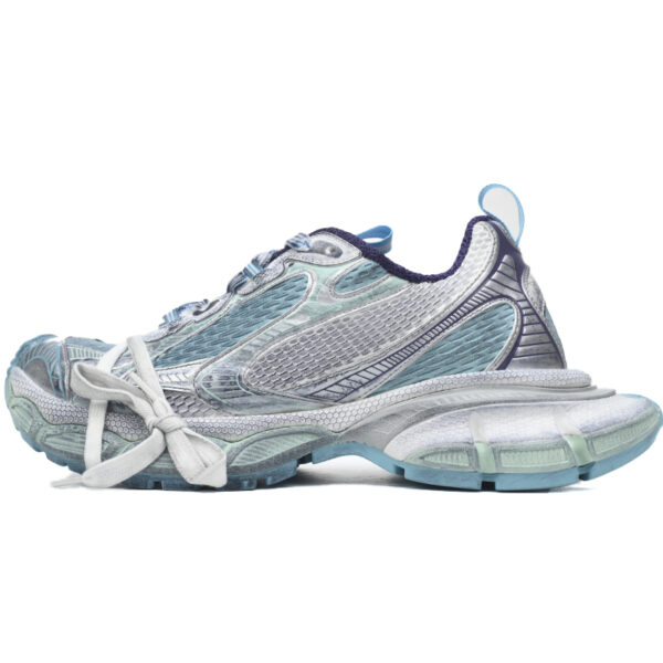 Balenciaga 3XL  White Silver Blue 734734 W3XL5 4095