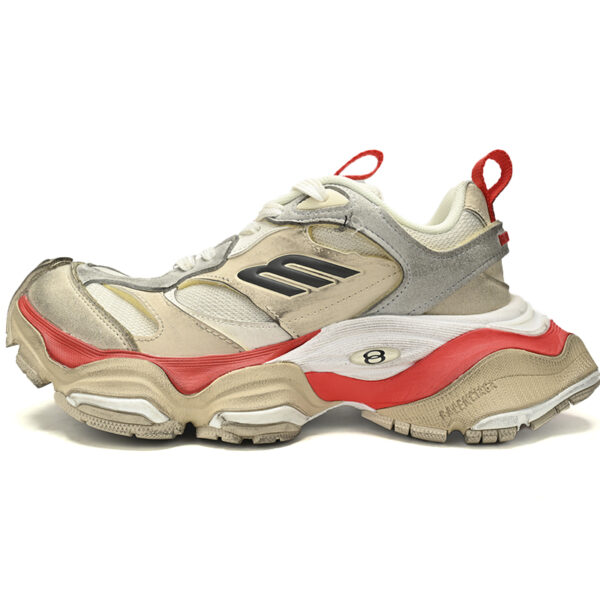 Balenciaga CARGO Sneaker Beige Red 784339-W2MV5-0325