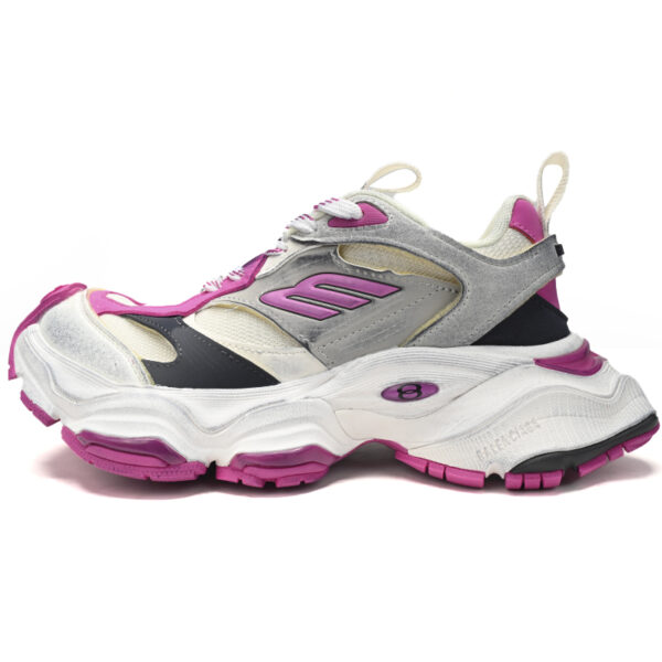 Balenciaga CARGO Sneaker Black And White Powder 784339-W2MV6-0310