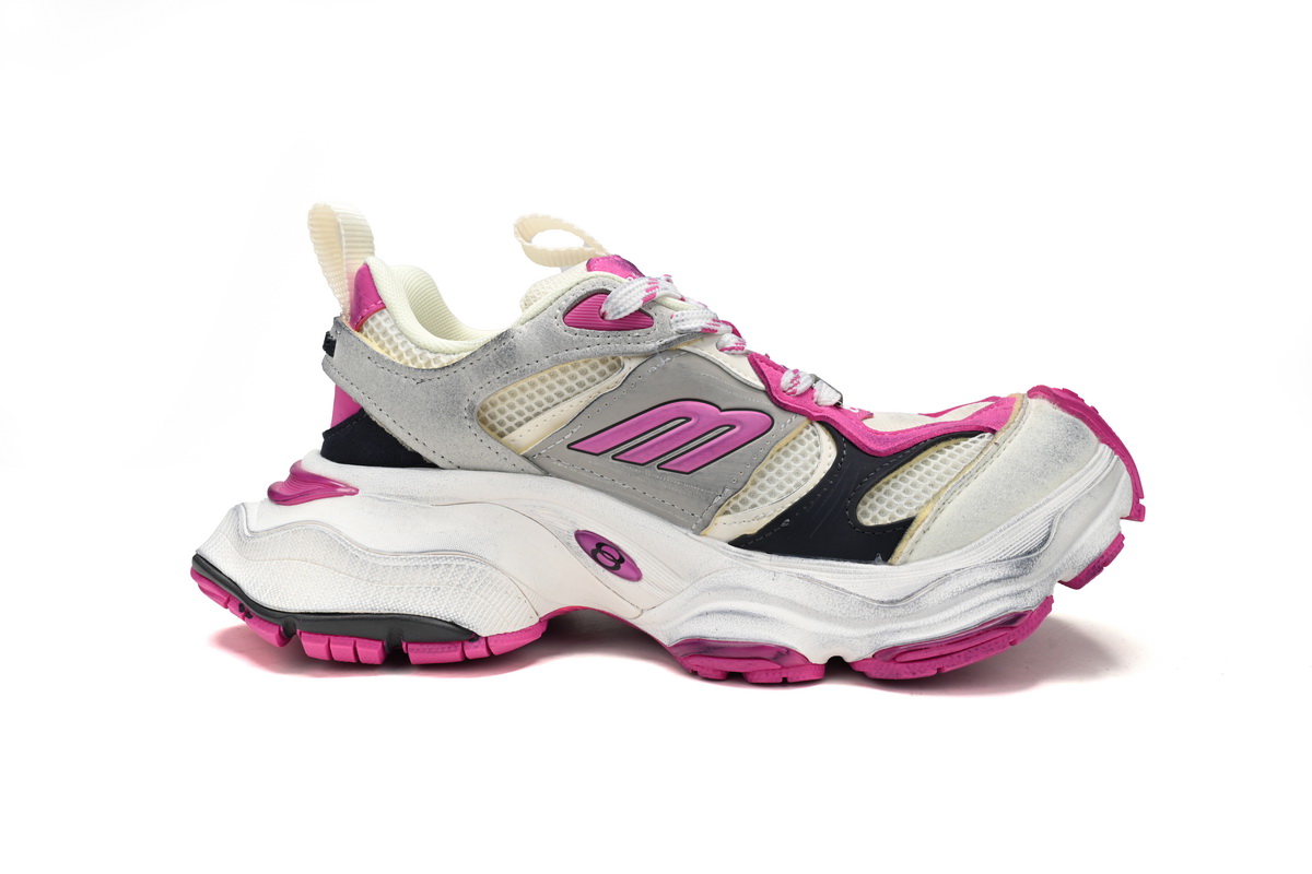 Balenciaga CARGO Sneaker Black And White Powder 784339-W2MV6-0310 - Image 6