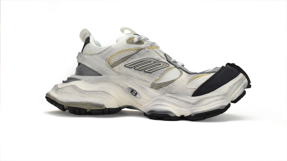 Balenciaga CARGO Sneaker White Rice White Gray 785756-W2MV1-9012 - Image 6