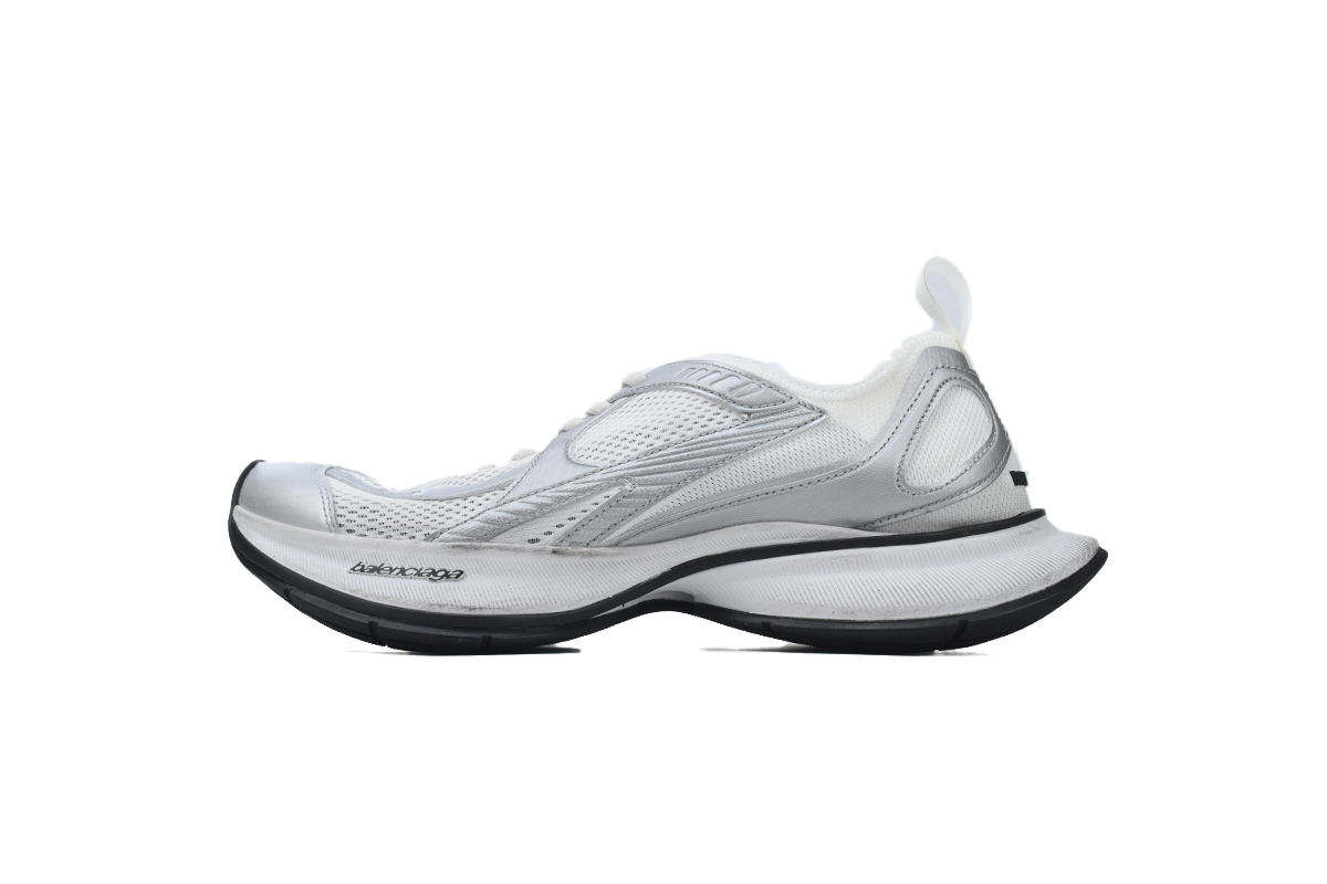 Balenciaga Circuit Sneaker 'Worn-Out -White Silver''  793945 WFLGY 9100 - Image 1