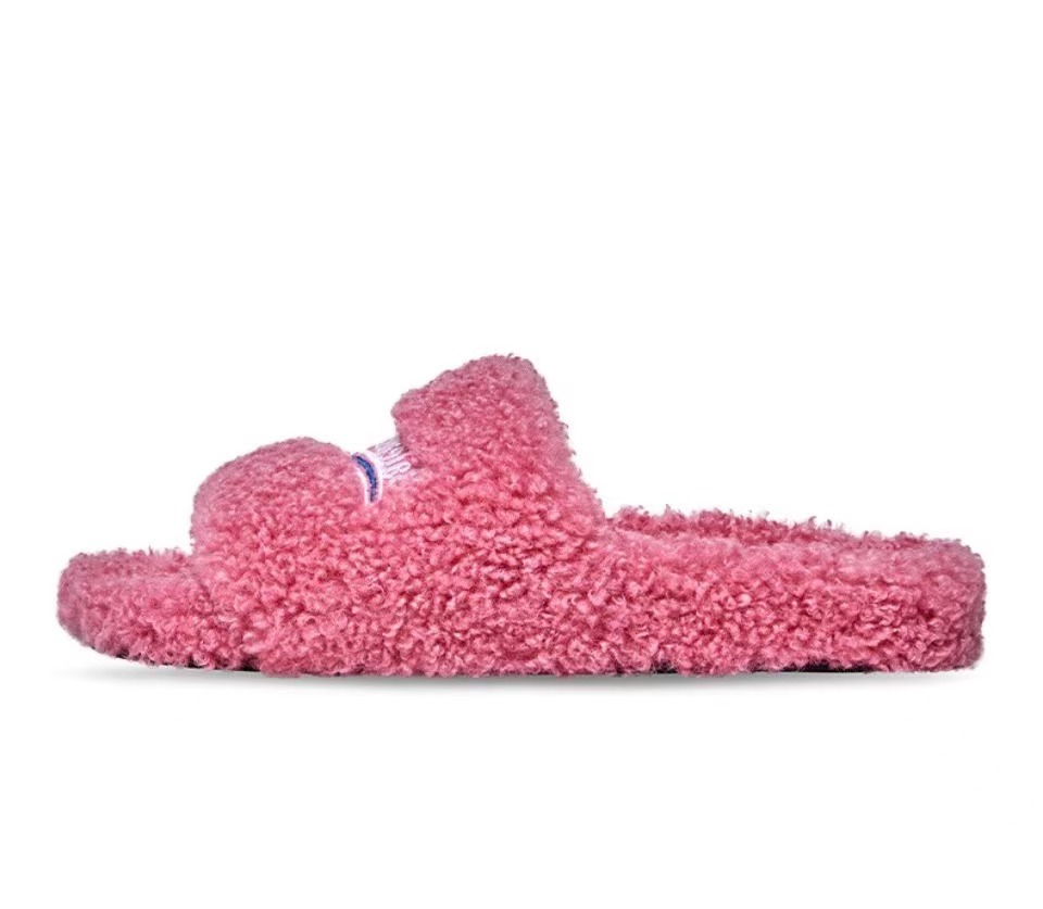 balenciaga_furry_slide_pink__654261wbdz05096_1B344F6504F1D Balenciaga Furry Slide Pink 654261WBDZ05096 - Image 1