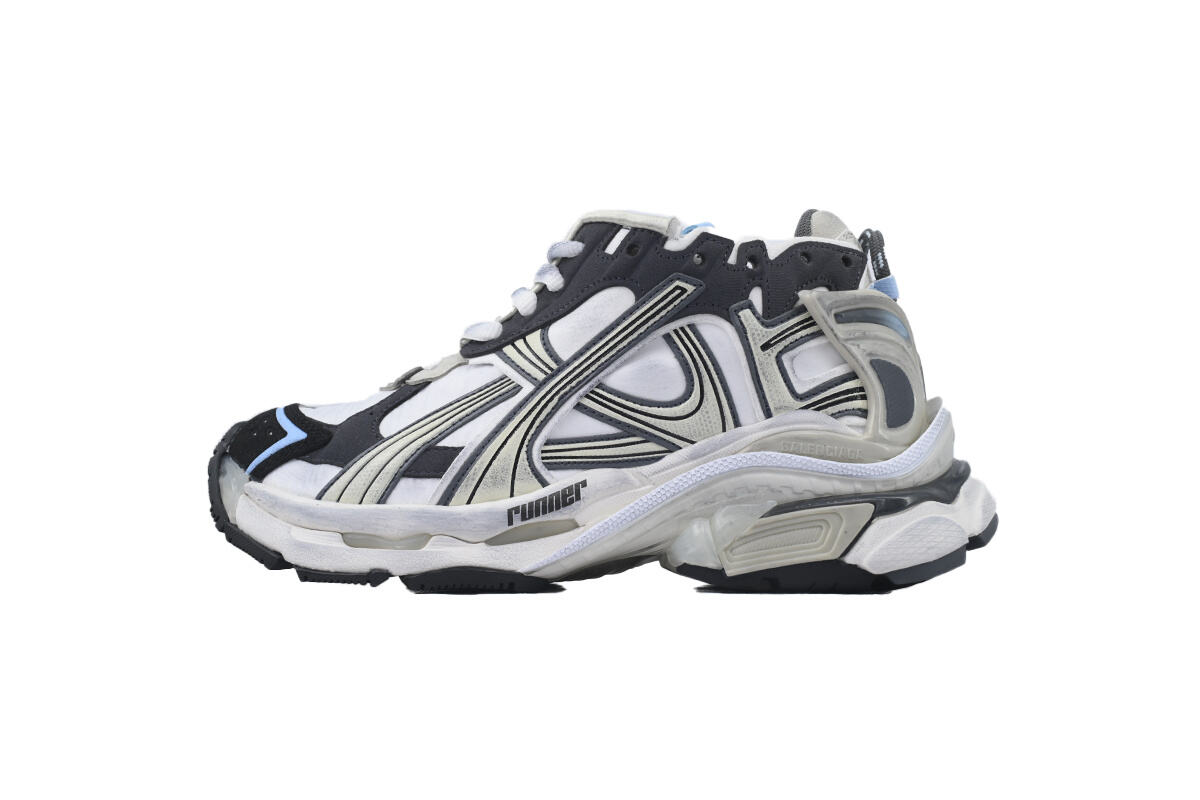 balenciaga_runner_sneaker_lan_bai_hei_772767_w3rny_0623_1CC8504BA391A Balenciaga Runner Sneaker Lan Bai Hei 772767 W3RNY 0623 - Image 1
