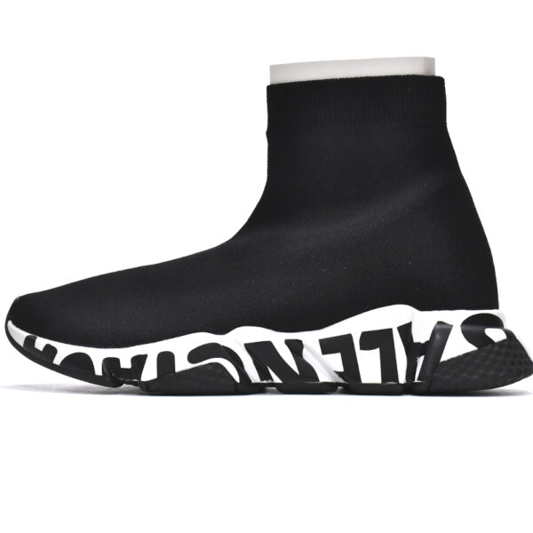 Balenciaga Speed Black(black letters)