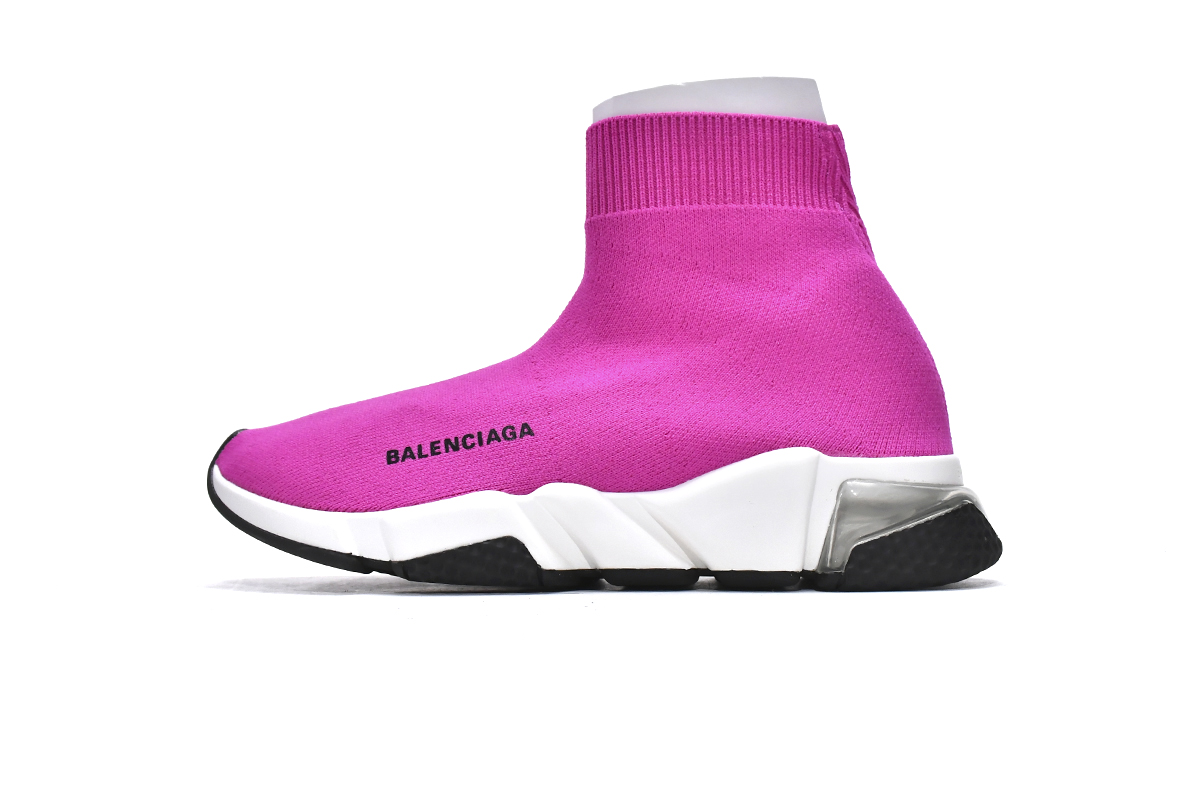 balenciaga_speed_trainer_rose_red_184E80288CD1F Balenciaga Speed Trainer Rose Red - Image 1