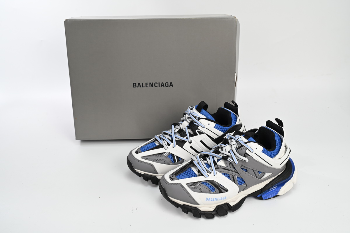 Balenciaga Tess S.Black Black Grey White Blue 542436 W3SR6 2501 - Image 2