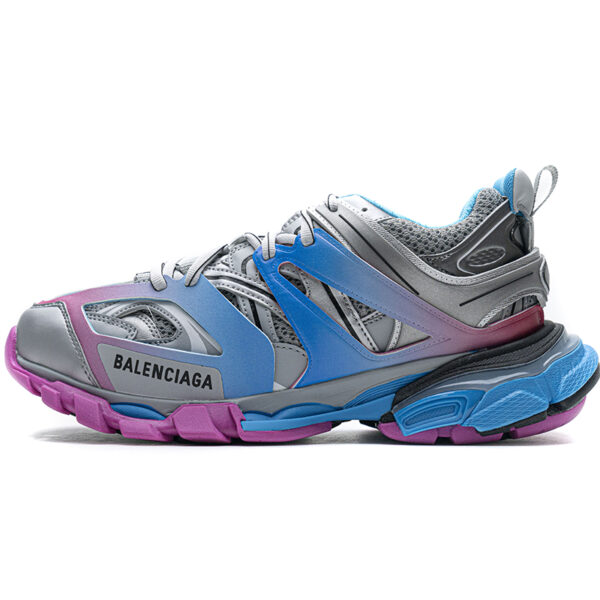 Balenciaga Track.Blue Pink Silver 542436 W1GC1 4051