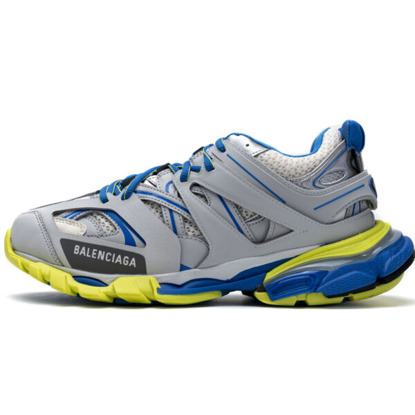 Balenciaga Track Grey Blue Yellow  542023 W1GB9 6509