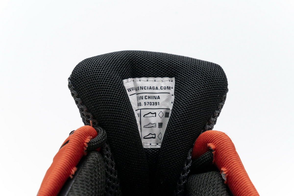 Balenciaga Track 2 Sneaker Dark Grey Orange  570391 W2GN1 2002 - Image 10