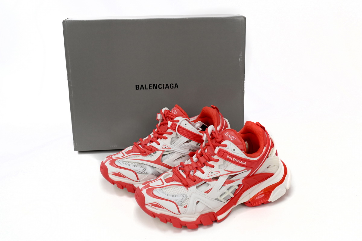 Balenciaga Track 2 Sneaker Military Black White Red 568615 W2GN3 1293 - Image 2