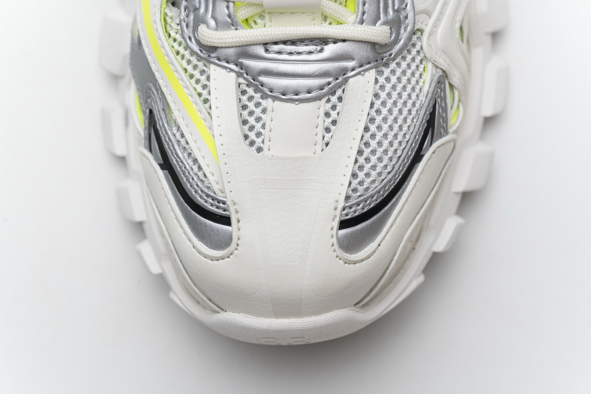Balenciaga Track 2 Sneaker White Fluo Yellow 568515 W2ON3 9073 - Image 10