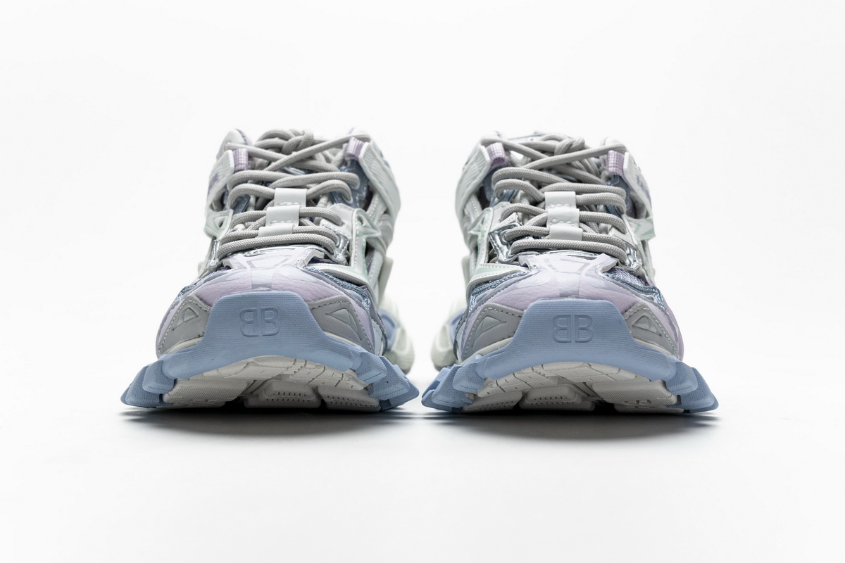 Balenciaga Track 2 Sneaker White Light Blue  568615 W2GN3 9045 - Image 5