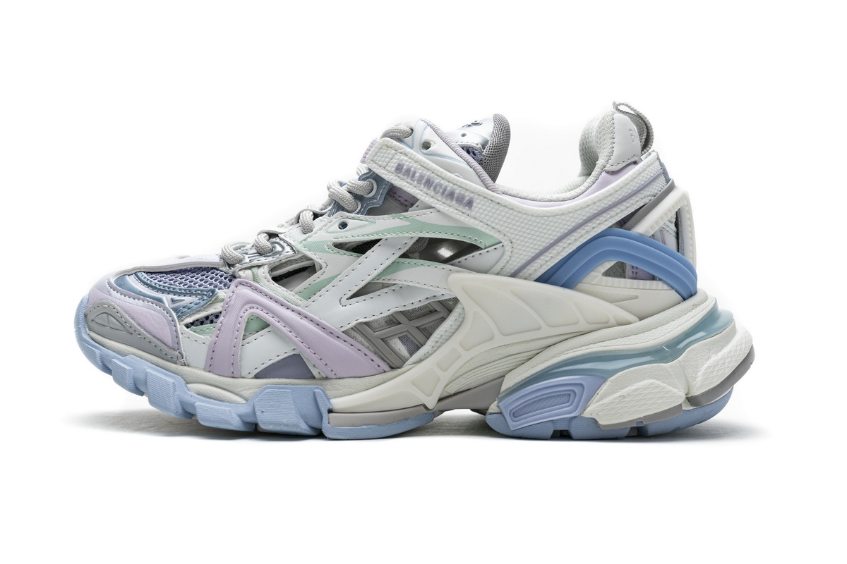 Balenciaga Track 2 Sneaker White Light Blue  568615 W2GN3 9045 - Image 8
