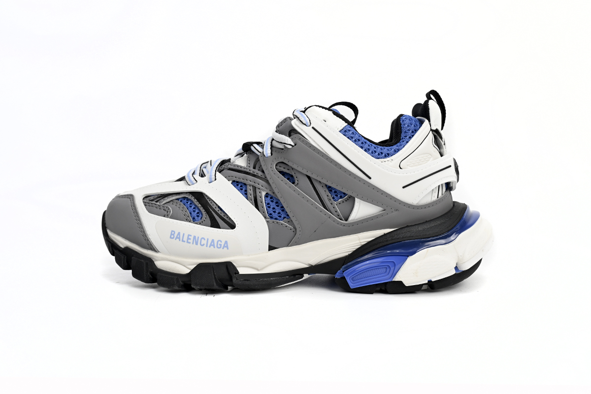 Balenciaga Track Black Black Grey White Blue 542436 W3SR6 2501 - Image 1