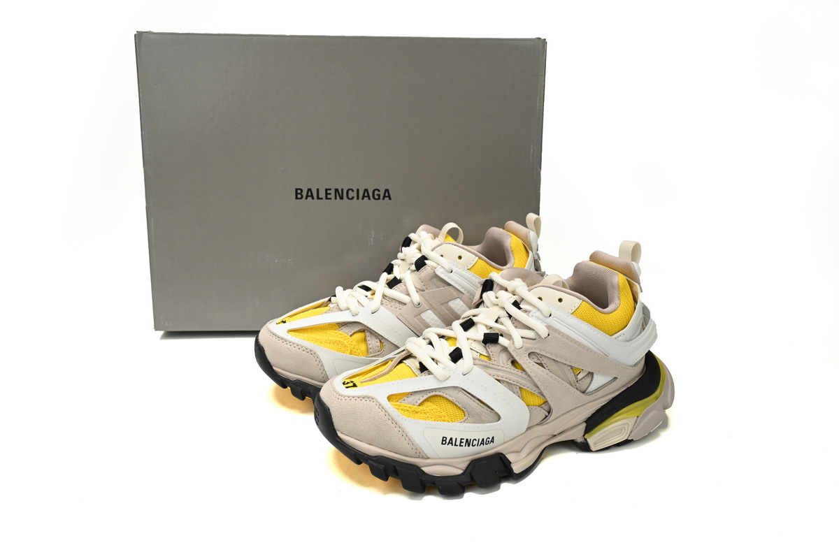 Balenciaga Track Black Rice Grey White Yellow 542436 W1ST3 0258 - Image 2