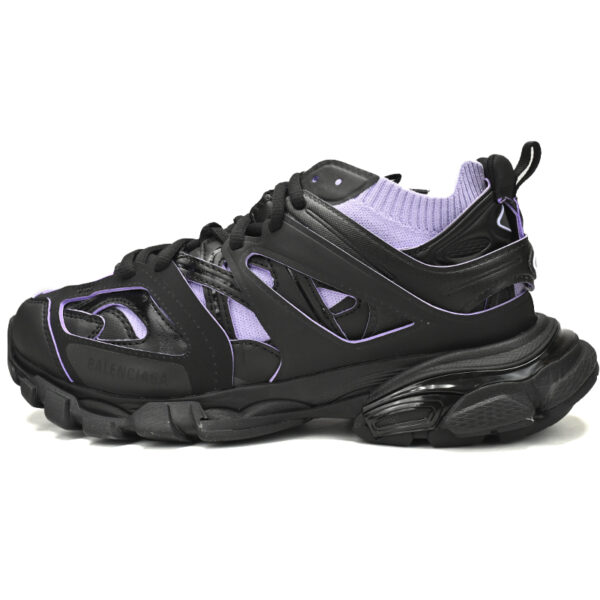 Balenciaga Track Black Rice Black Purple  736328 W3SKC 1058
