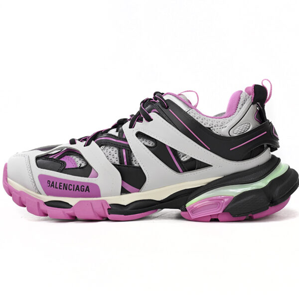 Balenciaga Track Led  Black And White Powde