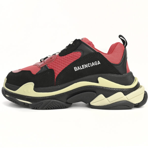 Balenciaga Triple S Black Red Grey 483513 W06E1 1006