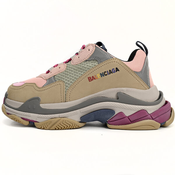 Balenciaga Triple S Grey Pink 490672 W09O5 1036