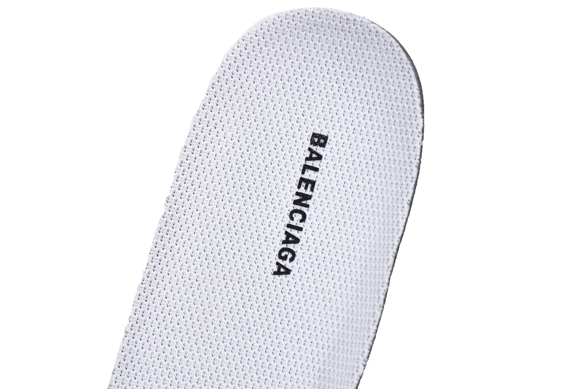 Balenciaga Triple S Letter White Rose Red 524039 W2FA4 9155 - Image 9