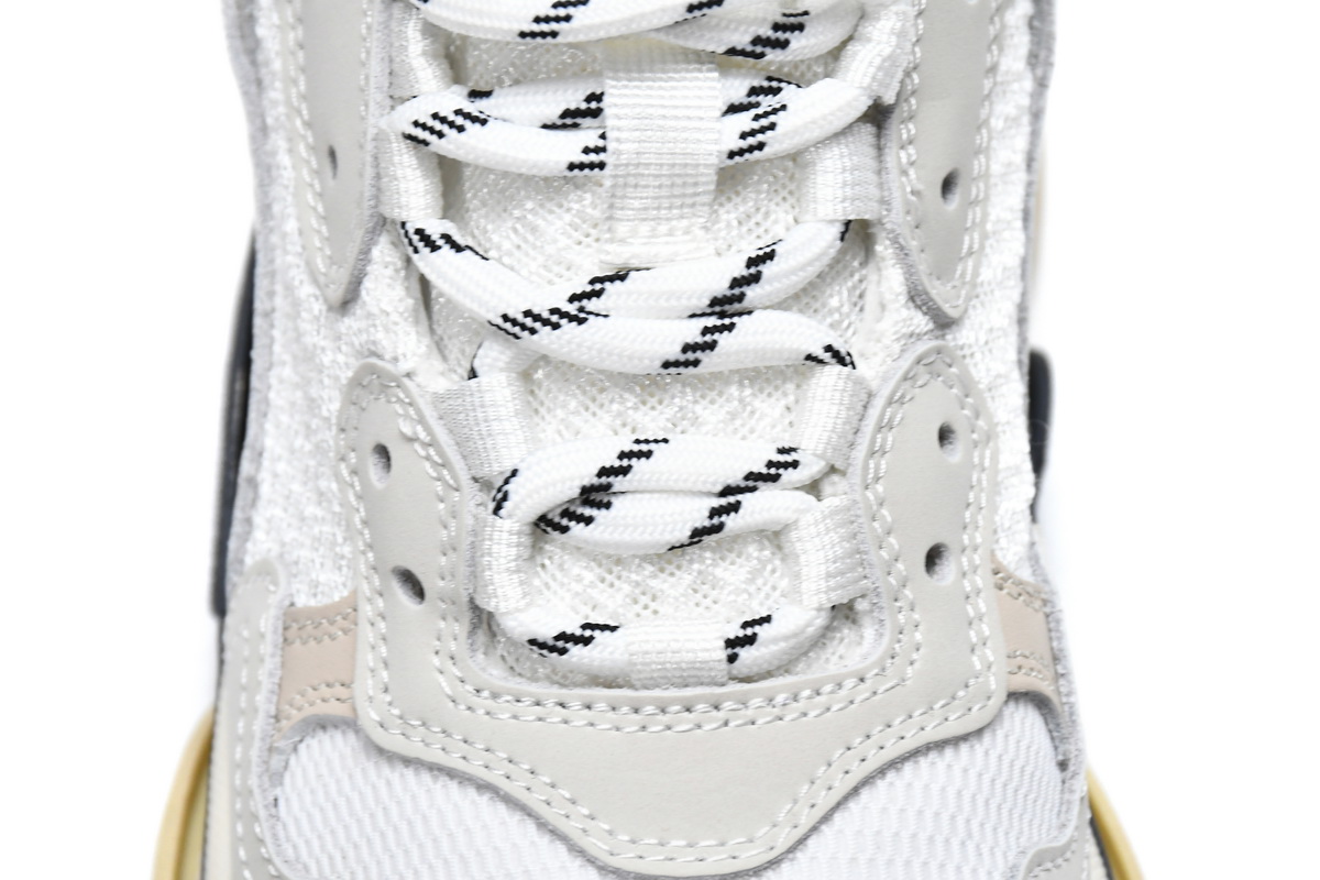 Balenciaga Triple S White Dark Grey Red 524037 W09E1 9000 - Image 8
