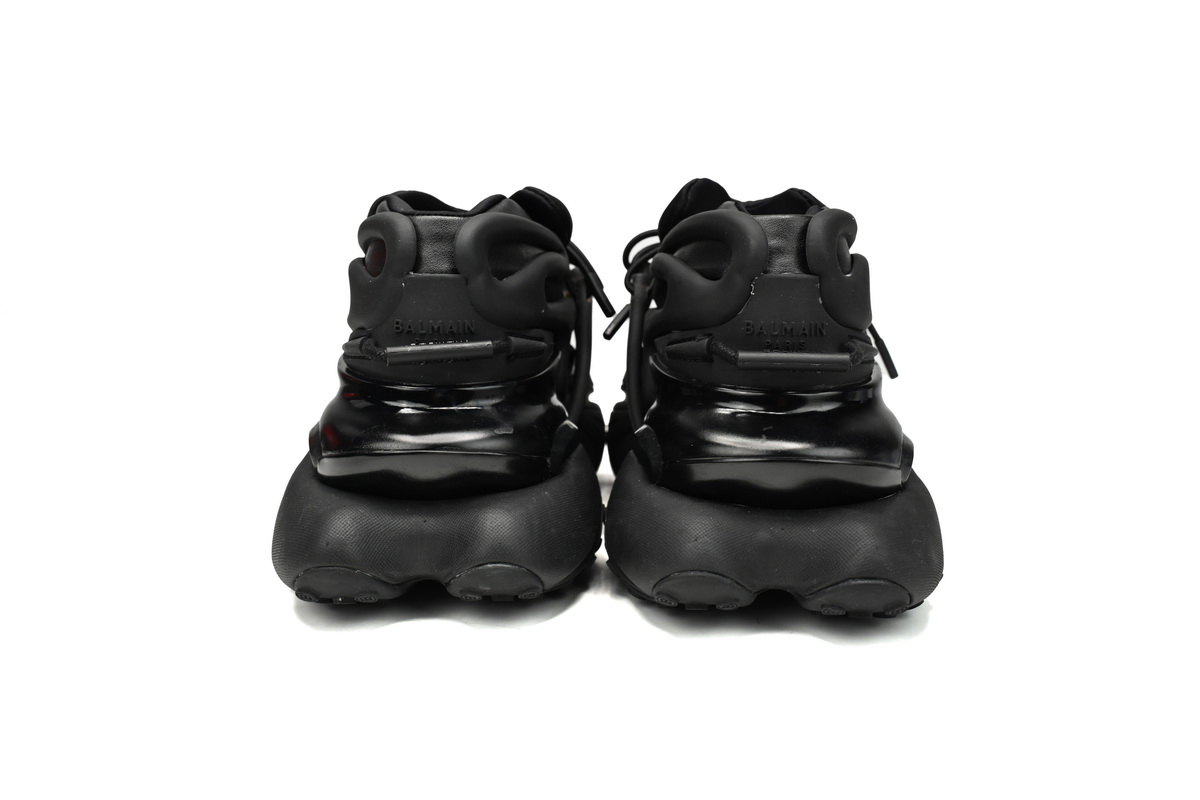 BALMAIN Multikolor Buty sportowe Black YM1VJ309 - Image 4