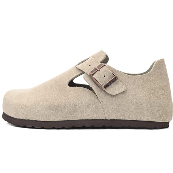 Birkenstock London Suede Leather Taupe 1010503