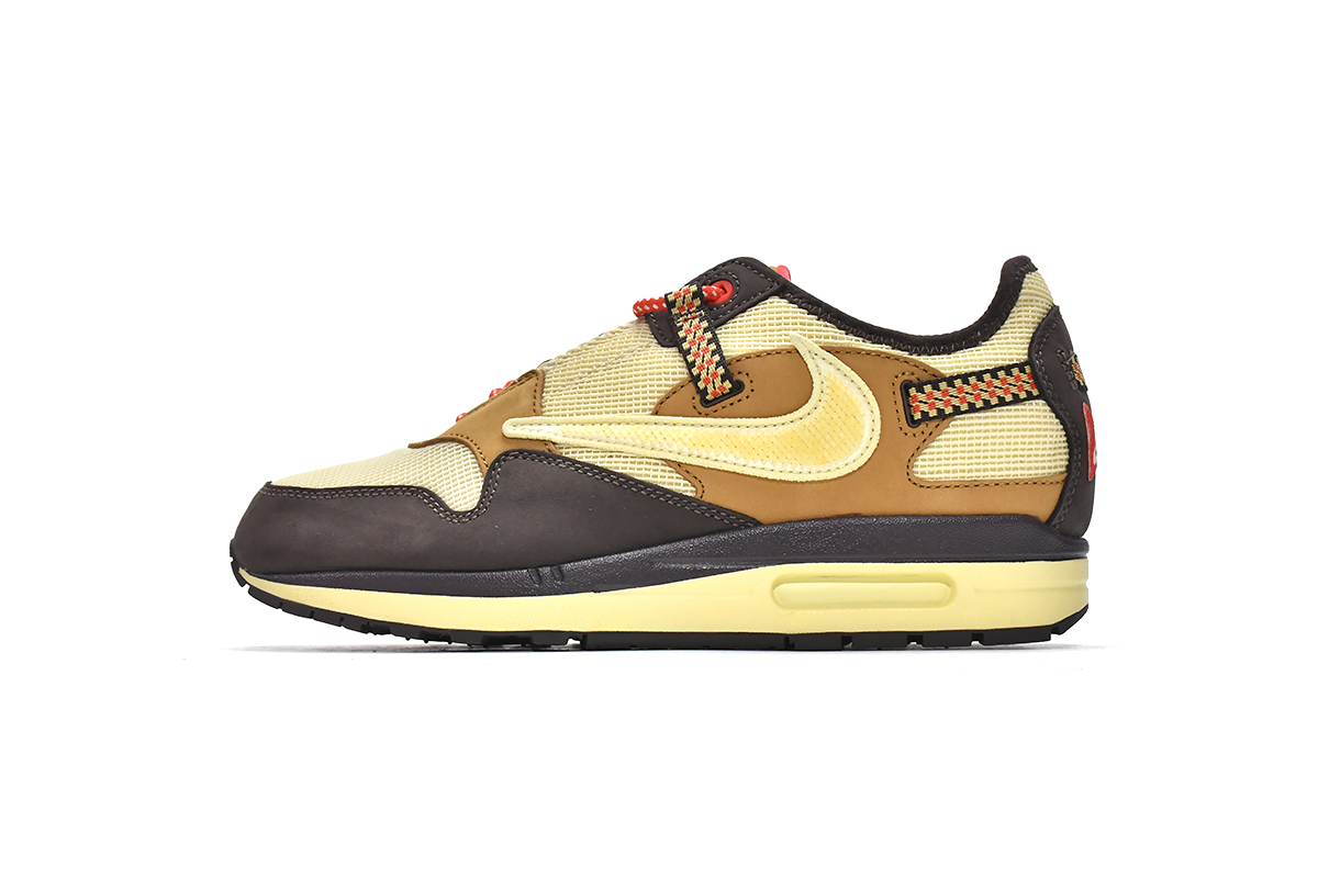 Travis Scott x CACT.US CORP x Nike Air Max 1 Baroque Brown DO9392-200 - Image 1
