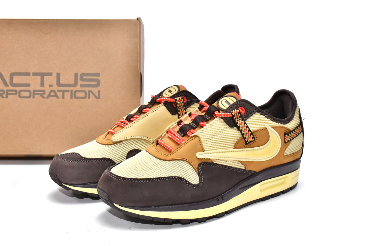 Travis Scott x CACT.US CORP x Nike Air Max 1 Baroque Brown DO9392-200 - Image 2