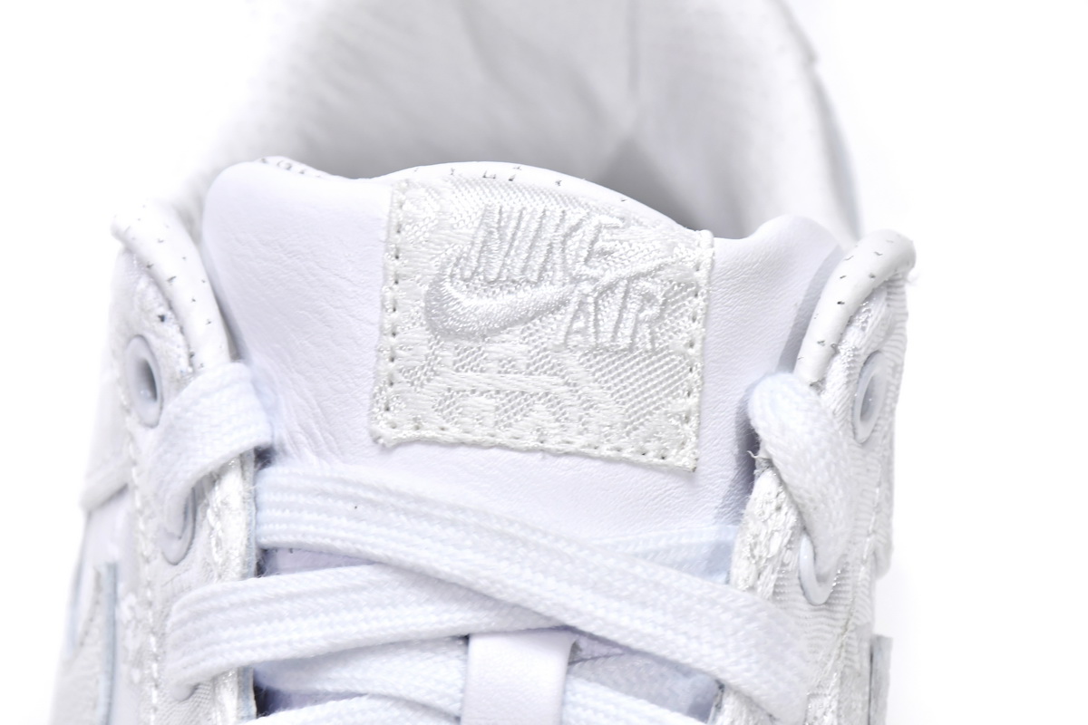 CLOT x Nike Air Force 1 Premium White AO9286-100 - Image 6