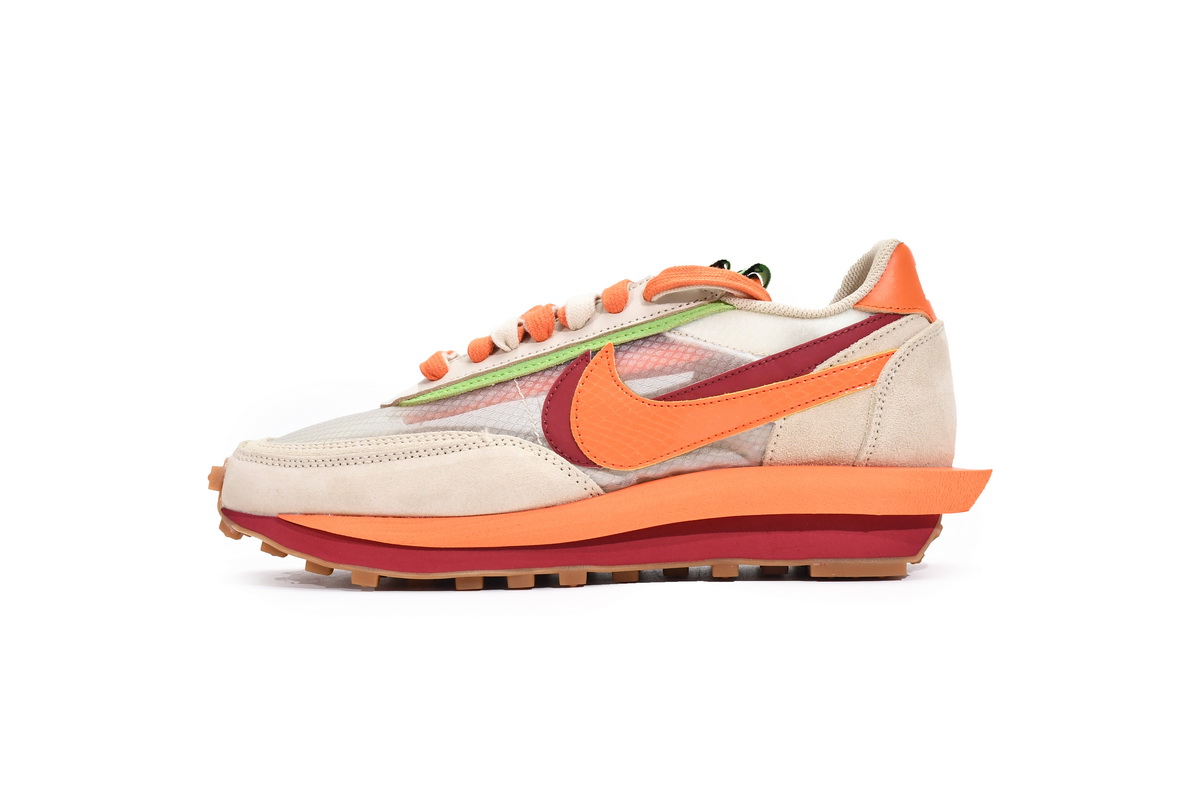 clot_x_sacai_x_nike_ldwaffle_orange_blaze_dh1347_100_1970522558D1A CLOT x sacai x Nike LDWaffle Orange Blaze DH1347-100 - Image 1